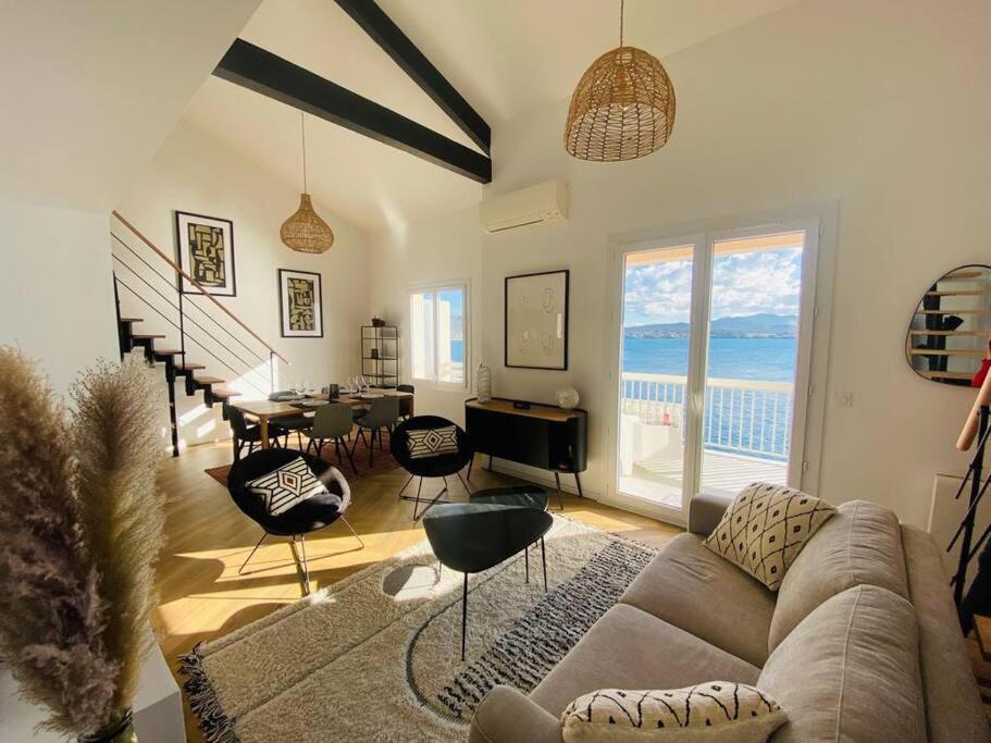 Magnifique Duplex Vue Mer Inoubliable Sanary Sur Mer Bagian luar foto