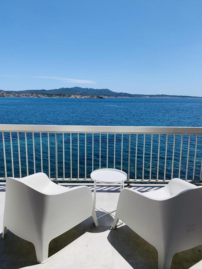 Magnifique Duplex Vue Mer Inoubliable Sanary Sur Mer Bagian luar foto