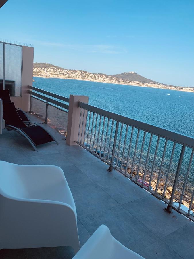 Magnifique Duplex Vue Mer Inoubliable Sanary Sur Mer Bagian luar foto